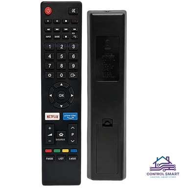 CONTROL REMOTO JVC RM-C3354 SMART TV ANDROID REEMPLAZO