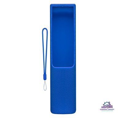 FUNDA SIKAI PROTECTOR SILICONA CONTROL SAMSUNG QLED _ AZUL - 3