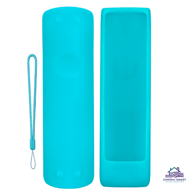 CONTROL SIKAI REMOTO TV SAMSUNG SMART + FUNDA CELESTE FOSFORESCENTE - 2