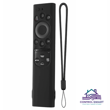 FUNDA ANTIGOLPES PARA CONTROL SAMSUNG QLED SOLAR 2021– 2022 – NEGRO