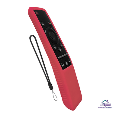 CONTROL A1 BN59-01310 REMOTO TV SAMSUNG SMART + FUNDA SILICONA ROJO - 2