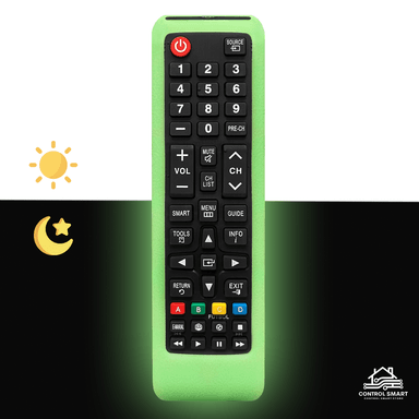 CONTROL SIKAI SMART TV REMOTO SAMSUNG FUNDA PROTECTOR VERDE - 2