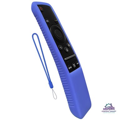 CONTROL A1 BN59-01310 REMOTO TV SAMSUNG SMART + FUNDA SILICONA AZUL - 2