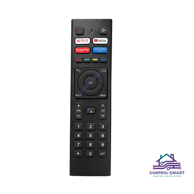 CONTROL SMART TV REMOTO BGH 4K ACCESO RÁPIDO A APPS COMO NETFLIX YOUTUBE Y MÁS - 2