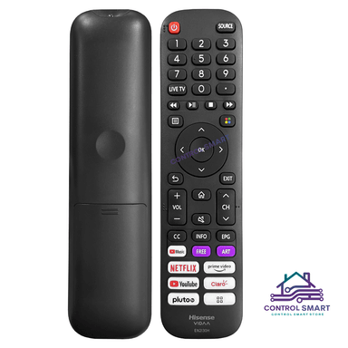 CONTROL REMOTO CON FUNCIONES COMPLETAS PARA HISENSE SMART TV - 1