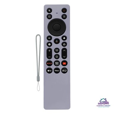 FUNDA LAVANDA DE SILICONA PARA CONTROL REMOTO TCL MODERNO RC813A – RC923A - 2