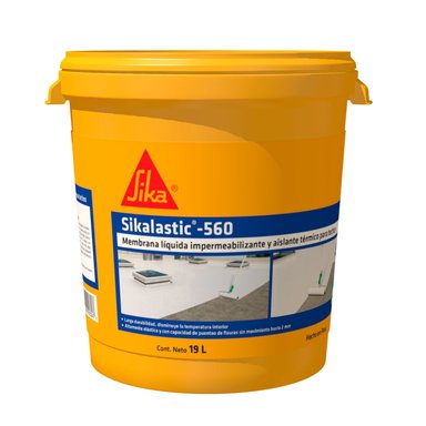 IMPERMEABILIZANTE SIKA BLANCO HÍBRIDO LASTIC 560 X 19LT