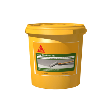 RECUBRIMIENTO ACRÍLICO SIKA PISO COLOR PE GRIS X 4LT