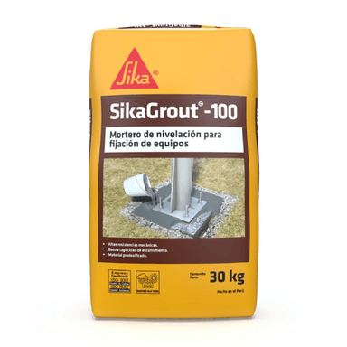 MORTERO PARA REPARACIÓN SIKA GROUT 100 X 30 KG
