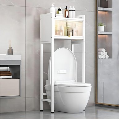 ORGANIZADOR AESTHETIC DE BAÑOS BLANCO