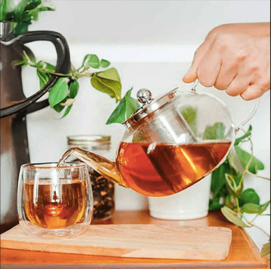 TETERA INFUSORA DE VIDRIO 800ML