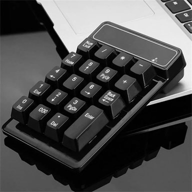 TECLADO PC LAPTOP INALÁMBRICO CMK-K3 NUMERICO ADAPTADOR USB - 6