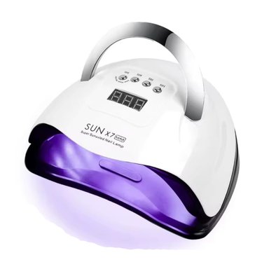 LAMPARA SECADOR DE UÑAS 180W MODELO X7 MAX  TEMPORIZADOR