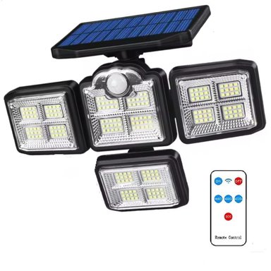 REFLECTOR LAMPARA LUZ LED PARA EXTERIORES CON PANEL SOLAR