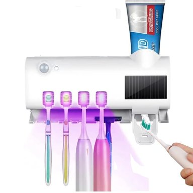 SOPORTE PARA CEPILLOS Y PASTA DENTAL