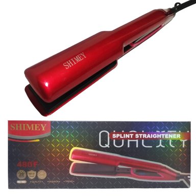 PLANCHA CERAMICA PROFESIONAL SHIMEY ROJO