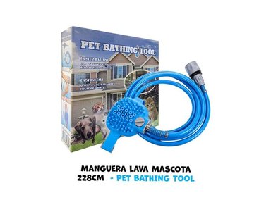 MANGUERA BAÑO PERRO PET BATHING TOOL BAÑAR MASCOTAS 228 CM