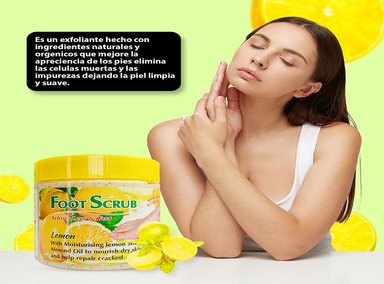 EXFOLIANTE PIES FRUIT OF THE WOKALI AROMÁTICA 2 UNIDADES LIMÓN 500ML - 3