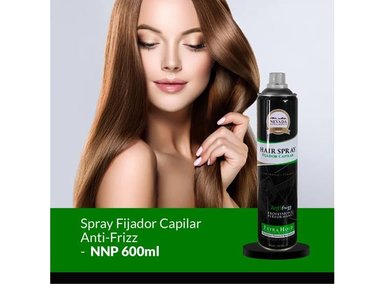 SPRAY FIJADOR CAPILAR NEVADA NATURAL PRODUCTS 600ML ANTI FRIZZ - 1