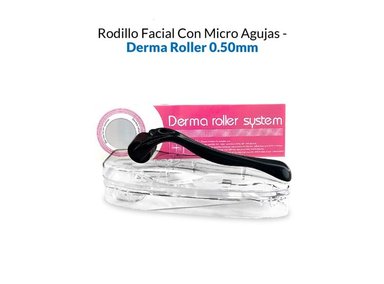 DERMA ROLLER 0.50MM - 540 AGUJAS DE TITANIO - 3