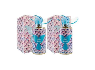 PERFUME ECORINCIA FRUITY PARFUM SIRENA 2 UNIDADES NIÑA 50ML