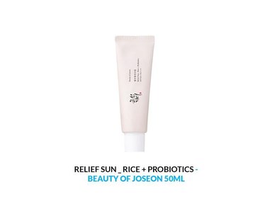 TRATAMIENTO FACIAL BEAUTY OF JOSEON RELIEF SUN _ RICE + PROBIOTICS 50 ML - 1