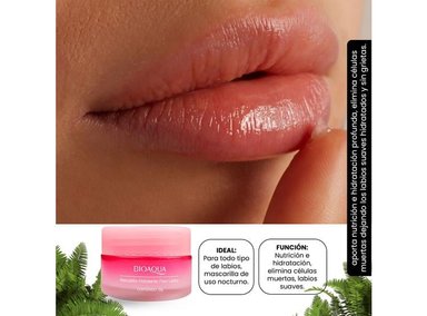 MASCARILLA BIOAQUA 20G HIDRATANTE LABIOS LIPCARE 3 UNIDADES - 3