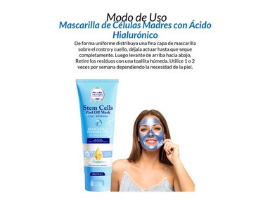 MASCARILLA NEVADA NATURAL PRODUCTS 120G HIDROPLASTICA CELULAS MADRES ACIDO HIALURONICO - 3