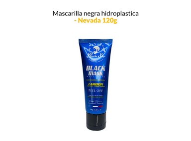 MASCARILLA NEVADA NATURAL PRODUCTS 120G NEGRA HIDROPLASTICA