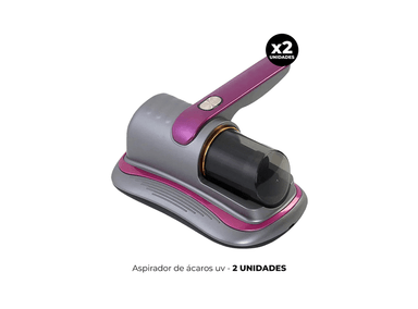 ASPIRADOR INALÁMBRICO ÁCAROS UV X2
