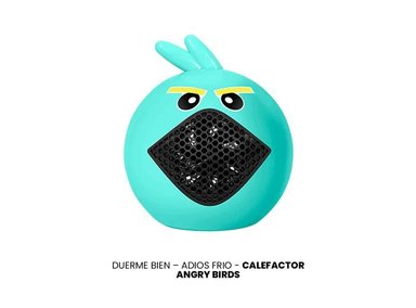 CALEFACTOR ANGRY BIRDS VERDE
