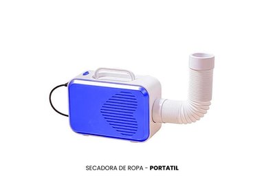SECADORA SECADOR ROPA AZUL
