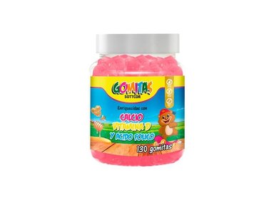 GOMITAS PARA NIÑOS CALCIO 130 GOMITAS SOTTCOR