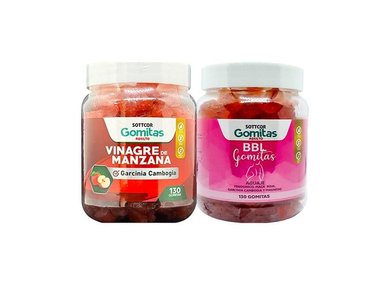 GOMITAS ADULTO VINAGRE DE MANZANA + AGUAJE BBL ADULTOS