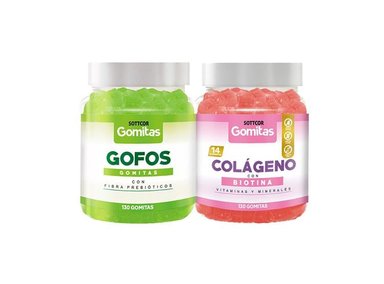 GOMITAS ADULTO GOFO CON FIBRA ADULTO +COLAGENO Y BIOTINA