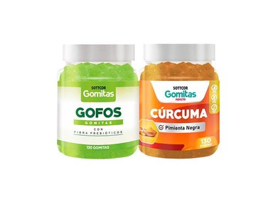 GOMITAS ADULTO GOFO CON FIBRA ADULTO + CURCUMA