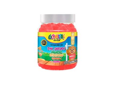 GOMITAS PARA NIÑOS ZINC QUELADO 130 GOMITAS SOTTCOR