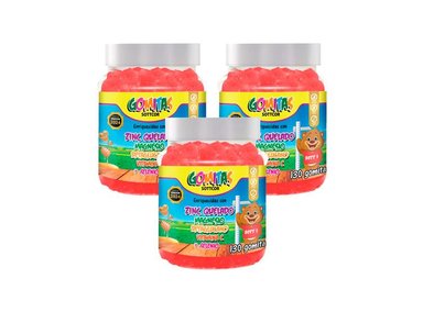 GOMITAS PARA NIÑOS ZINC QUELADO 130 GOMITAS SOTTCOR 3 UND