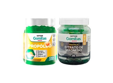 GOMITAS ADULTO PROPOLIO + GOMITAS CITRATO DE MANGESIO ADULTO