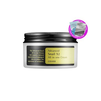 ADVANCED SNAIL 92 ALL IN ONE CREAM COSRX 100 ML + REGALO MINI SACHETS - 1