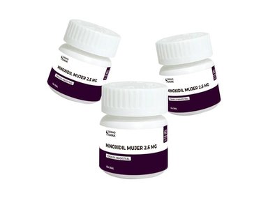 MINOXIDIL MUJER 2,5 MG - 60 CAPS DERMO SUMAK 3 UND - 2