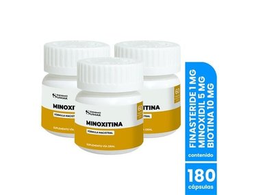 MINOXITINA 5 - 60 CAPSULAS- DERMO SUMAK 3 UNI