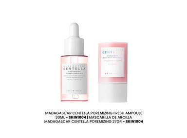 MADAGASCAR CENTELLA POREMIZING FRESH AMPOULE 30ML SKIN1004 | MASCARILLA DE ARCILLA MADAGASCAR CENTELLA POREMIZING 27GR SKIN1004 - 2
