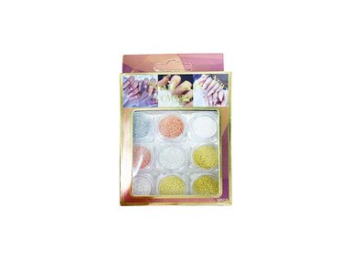 NAIL ART POWDER BALINES 9 PZ