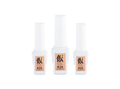 AURA BASE RUBBER COLORES #20 3 UNID