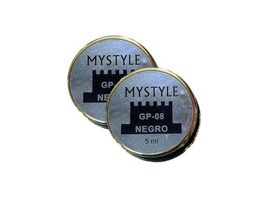 MYSTYLE GEL PAINT NEGRO 5ML 2 UNID