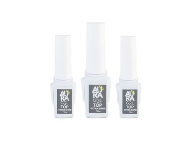 AURA GEL TOP MATTE VELVET 10ML 3 UNID