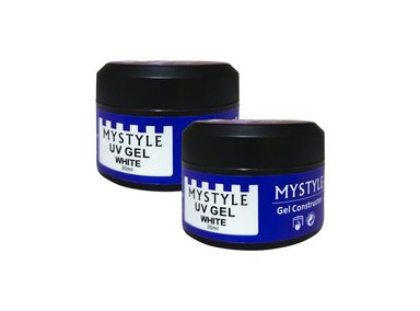 MYSTYLE UV GEL WHITE 30GR 2 UNID