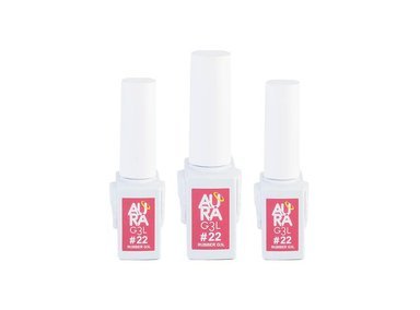 AURA BASE RUBBER COLORES #22 3 UNID