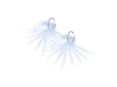 MYSTYLE LLAVERO STILETTO TRANSPARENTE 2 UNID